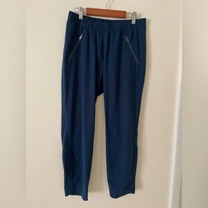 Athleta Deep Blue Elastic Waist Pants